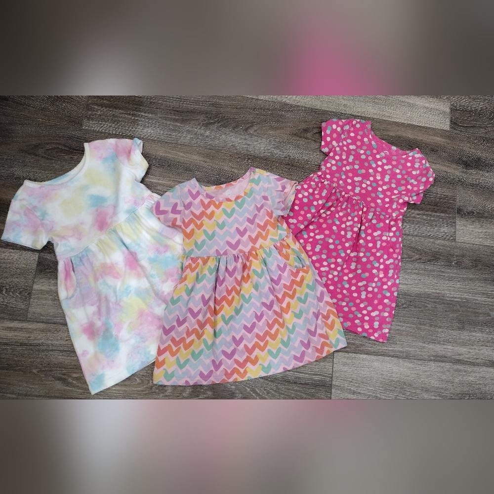Wonder Nation Pocket Dresses Size 3T